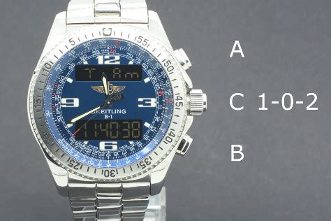 breitling digital anzeige blinkt|Breitling b1 troubleshooting.